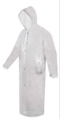 IMPERMEABLE TIPO GABARDINA TRASLÚCIDA LARGA