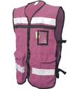 SR-2040ROCRGD CHALECO BRIGADISTA ROSA