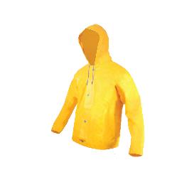 [DD-1123] IMPERMEABLE TIPO CHAQUETÍN AMARILLO 