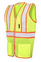 CHALECO JERSEY CON REFLEJANTE BICOLOR UNITALLA